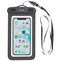JC FUNDA IMPERMEABLE CON CORREA NEGRA / UNIVERSAL HASTA 7"